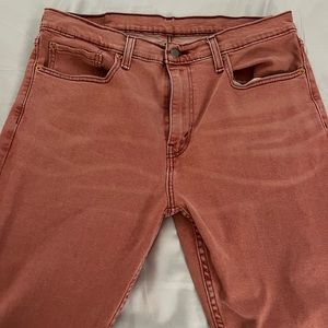 Levi’s 502 red label tapered jeans - EUC - Pink